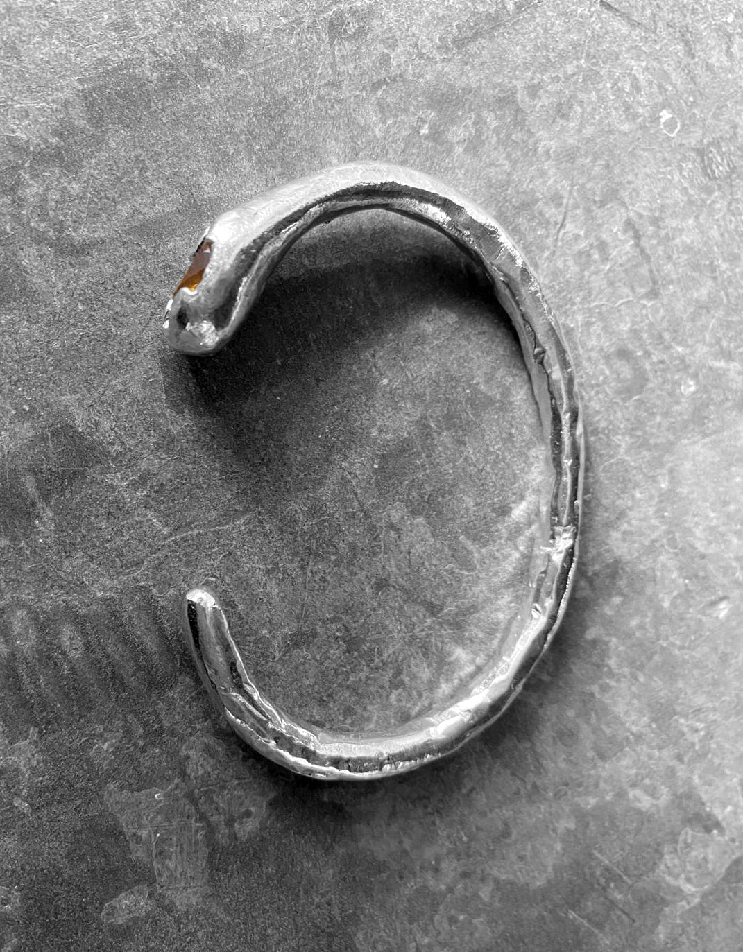 Citrine Snake Bracelet