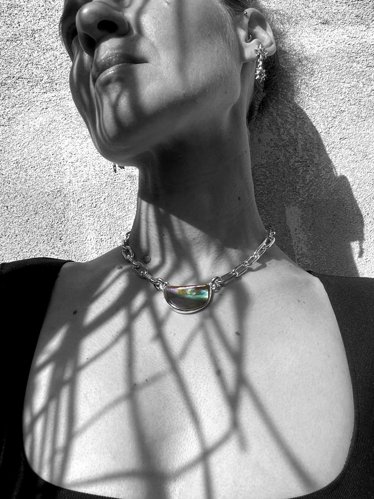 Abalone Chain Necklace
