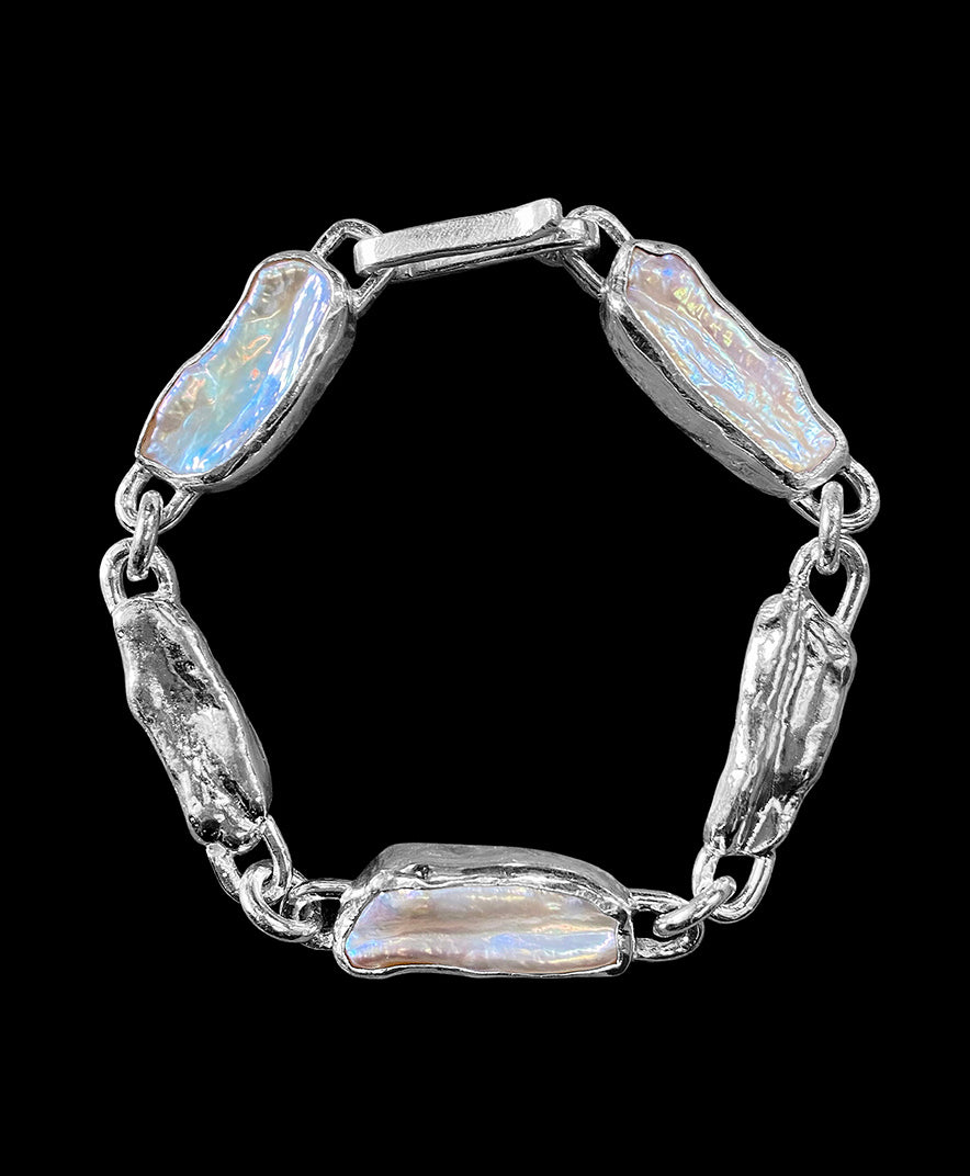Pearl/Cast Pearl Bracelet